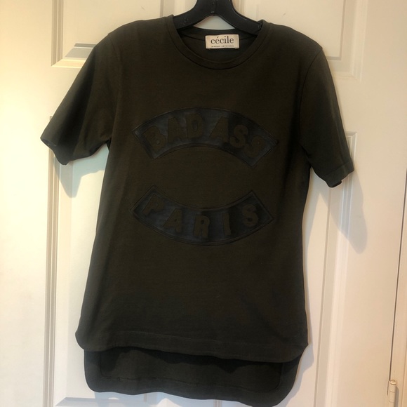 Etre Cecile “Bad Ass Paris” Tshirt Small - Picture 2 of 7